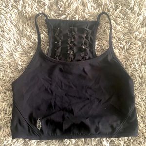 Black Free People Movement Sports Bra